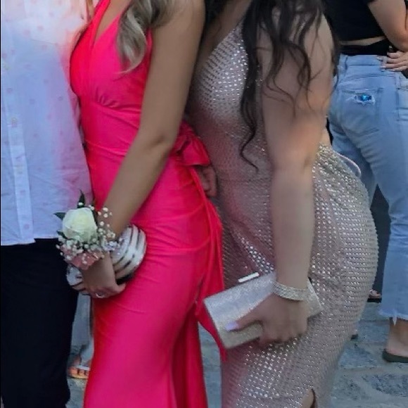 Jessica Angel Pink Prom Dress - Picture 4 of 5